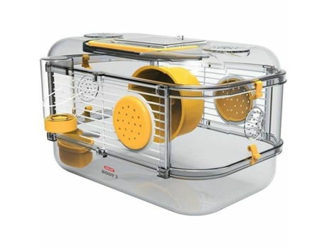 Transportín ZOLUX Amarillo Azul Transparente 33 x 8 x 21 cm (1 Pieza)