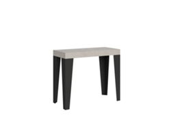 Mesa consola extensible 90x40/196 cm Flame Small Premium Cashmere Itamoby
