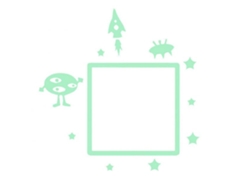 2026-calcomanía Luminosa Para Interruptor Con Diseño De Cielo Estrellado Oscuro Para Decorar Salón Y Dormitorio