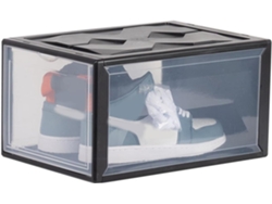 Zapatos Plástico Negro 1 Unidad Ergonómica Capacidad Carga Almacenamiento Hogar Oficina Caja Asa Alta
