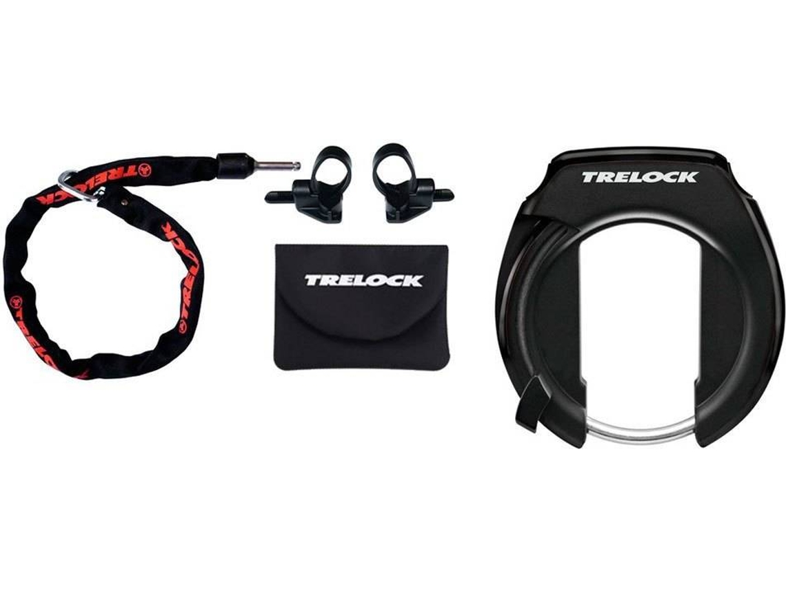 Candado de Bicicleta TRELOCK Ps 351 Az con Cadena (Llaves)