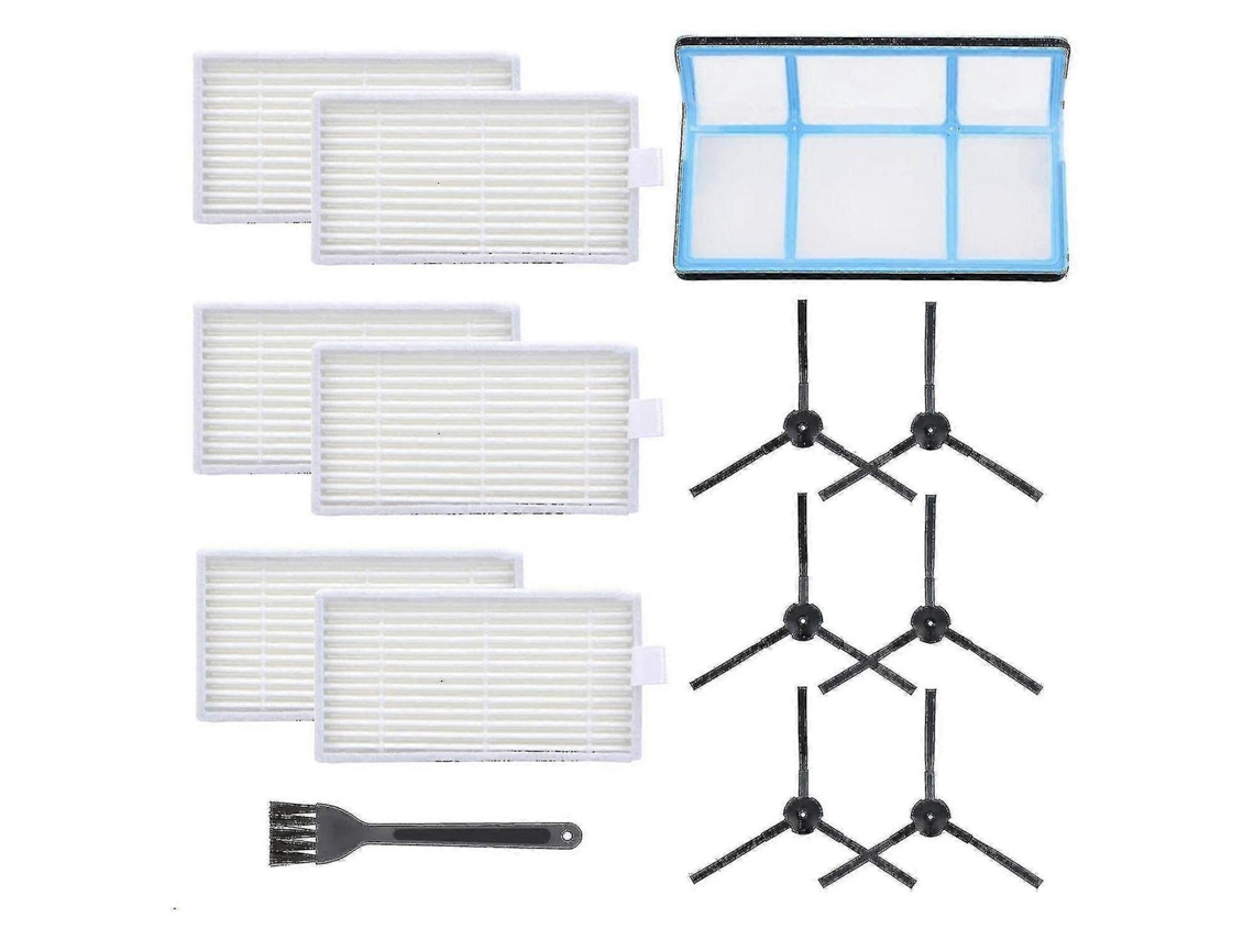 Compatible con los filtros y el cepillo lateral del robot aspirador iLife V3 V3s V5 V5s Pro.