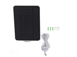 Panel solar con carga solar ajustable