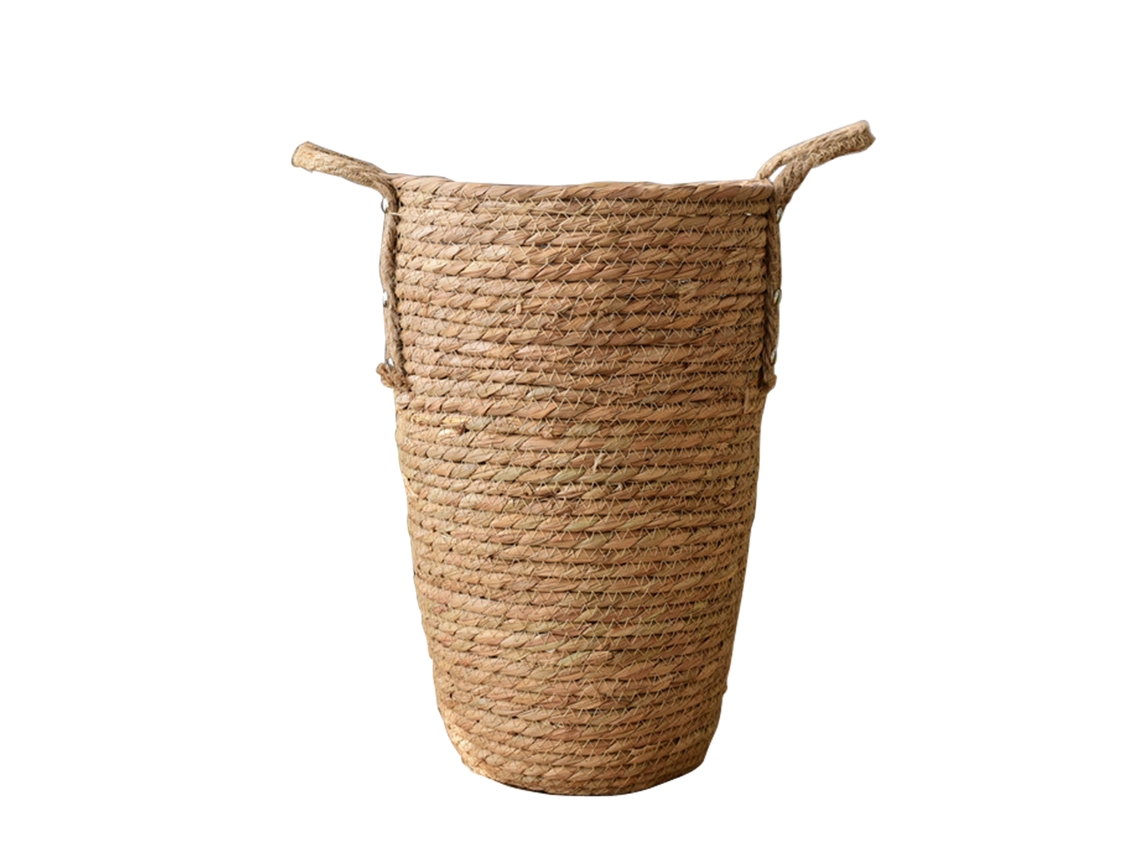 Cestas De Paja Tejidas Para Floreros, Decoración De Sala, Arreglos Florales, Flores Secas, Macetas De Mimbre