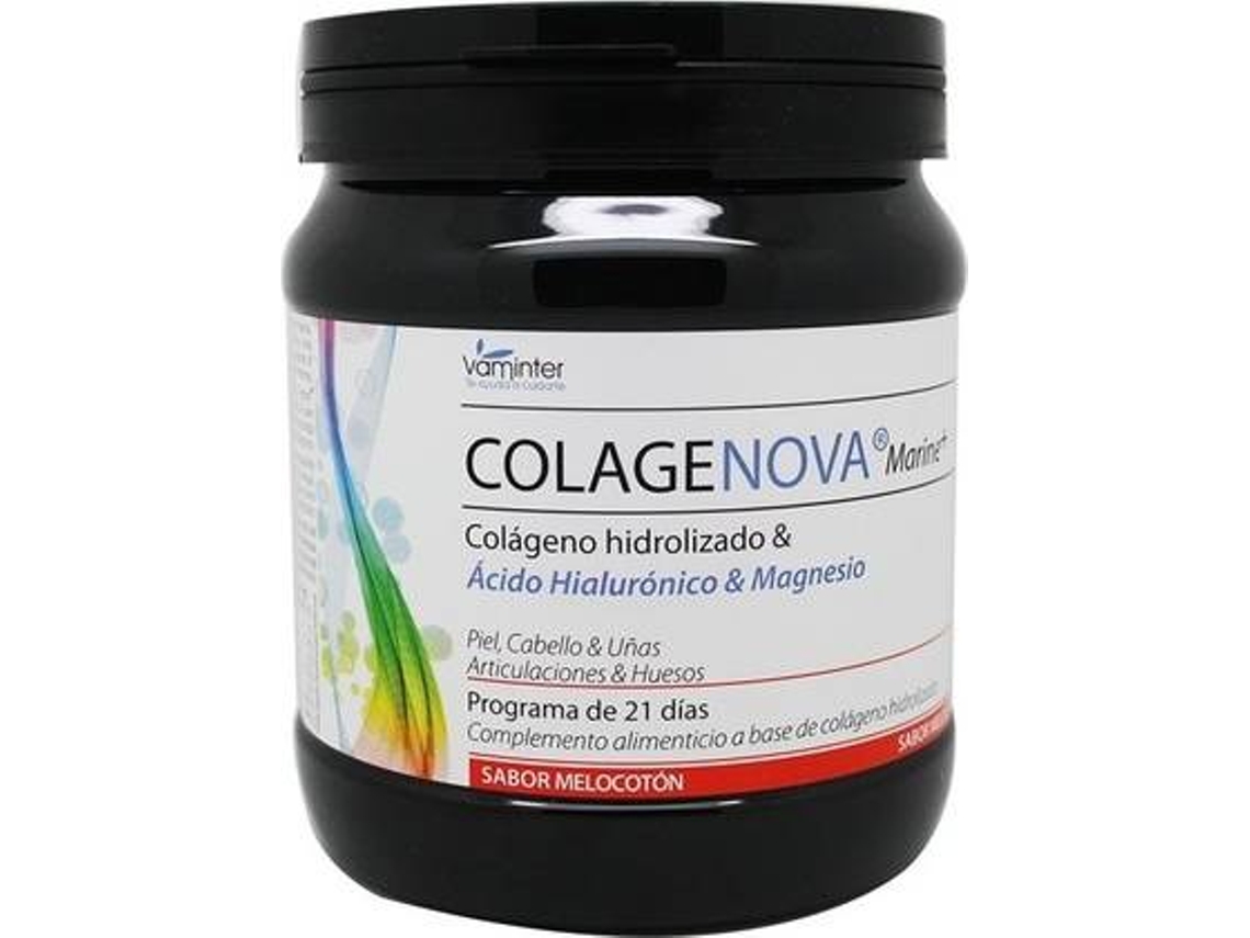 Complemento Alimentar VAMINTER Colagenova Marine (295 g (Pêssego))