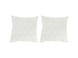 Juego De 2 Fundas De Almohada De Terciopelo Polar