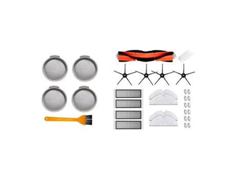 Paquete de 4 filtros Hepa con filtros Hepa de Cepillo Lateral de cepillo principal, para piezas de vacío Xiaomi Roborock S6 S5 Max S60 S65 S5 S50