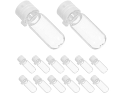 Lot De 20 Flacons De Voyage Transparents 2ml En Plastique Anti, Fuite