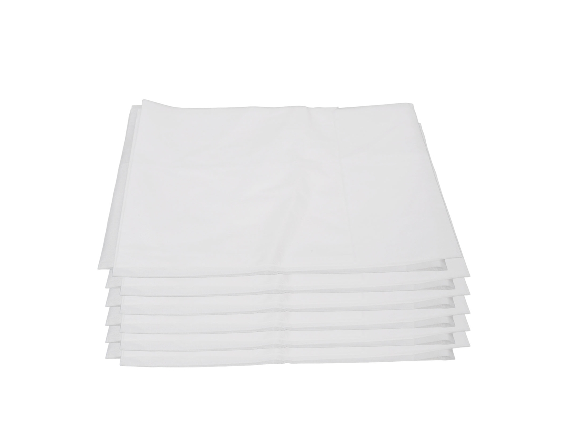 100 Folhas Descartáveis De Cama De Massagem 170x70cm Respiráveis De Tecido Não Tecido Branco