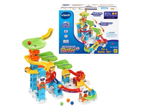 Pista VTECH Marble Rush Beginner Set S200 Circuito de Canicas Interactivo (Edad Mínima Recomendada: 4 años)