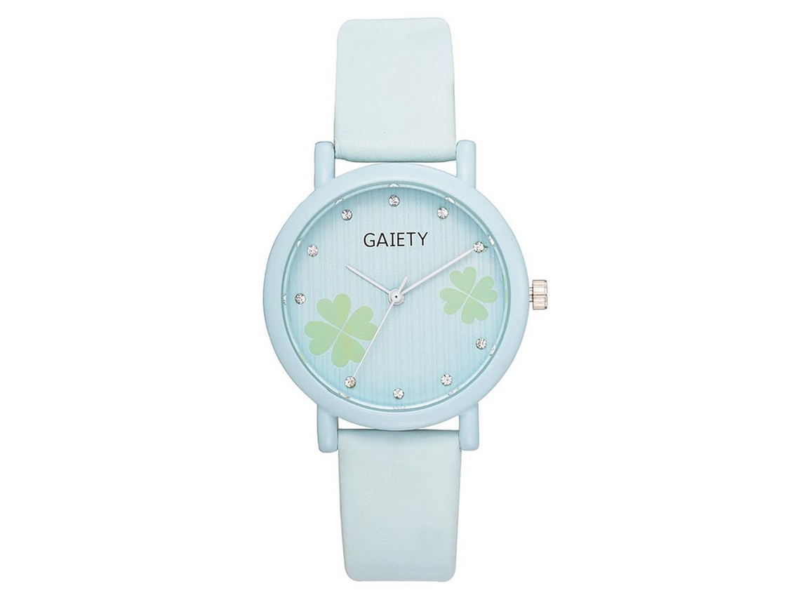 Reloj Analógico De Cuarzo Para Mujer Fanteeda Fd163, Aleación De Moda, Correa Marrón.