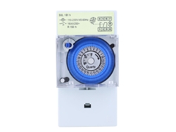 Sul181h Cronómetro mecánico de 24 horas con interruptor de motor de cuarzo y relé de 110 a 230 V CA y 16 A