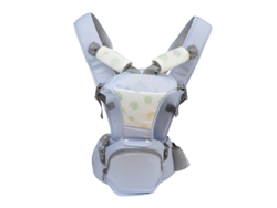 Portabebés Panoona, apto para bebés de entre 3 y 20 kg, color azul claro.