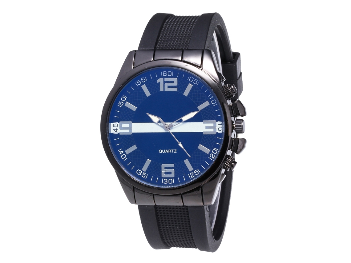 Reloj De Cuarzo Casual Para Hombre Y Mujer Con Correa De Silicona Zhoulianfa Zlf0459-d