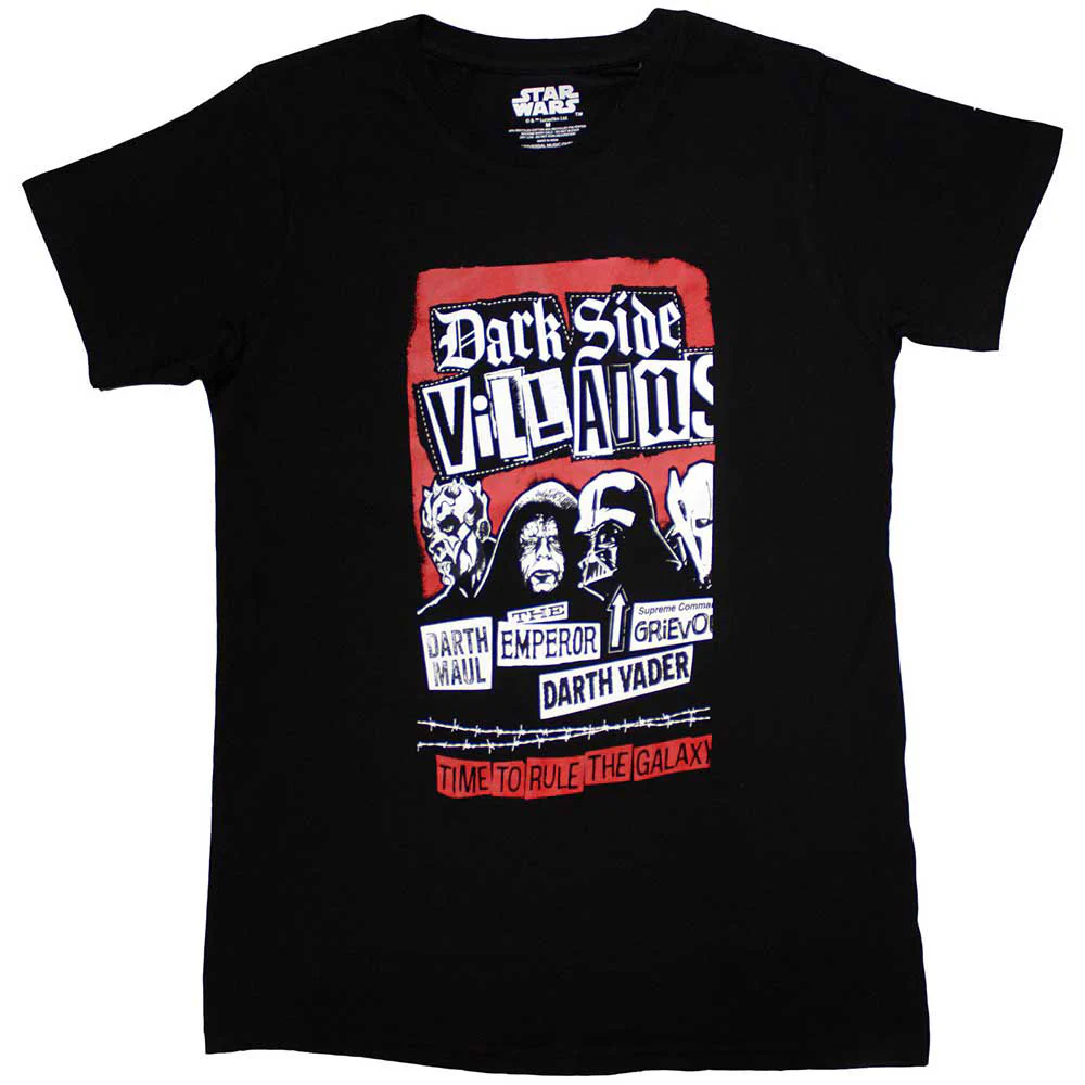 Rockinstone Star Wars Dark Side Villains Camiseta（s）
