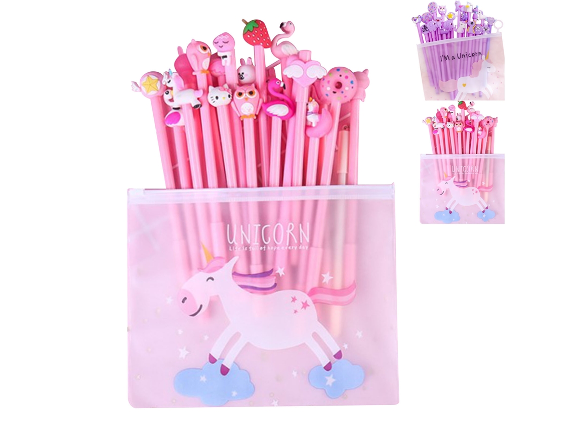 60 Lapices De Gel Diseño Exquisito Brillo Duradero Incoloro Escritura Suave Para Estudiantes