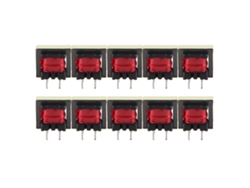10 Transformadores De Audio Ee14 De 1300:8 Ohmios Para Puntos De Venta Y Circuitos De Alimentación.