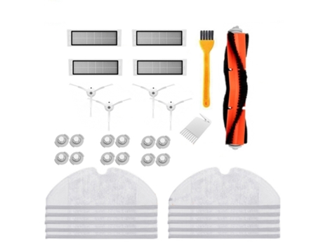 Para Xiaomi Roborock S50 S5 accesorios Xiaomi Robot repuestos de aspiradora Kits cepillo principal filtro cepillo lateral