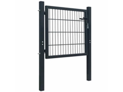 Puerta de acero antracita 100x100 cm MAISON EXCLUSIVE