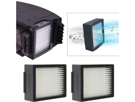 Pack 16X Unidades Filtro Hepa para Irobot Roomba I1 / I1