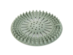 Tapa De Desagüe De Tpr Para Ducha, Lavabo Y Bañera, Con Filtro Anti-cabello Y Anti-obstrucción, Color Azul.