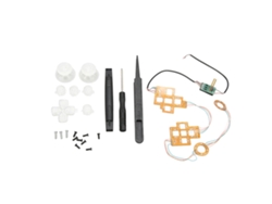 Yncm-kit De Luzes Led Para Botões Frontais Do Controle Ps5
