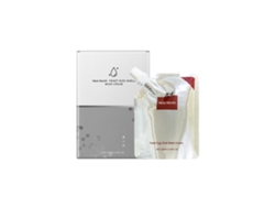 Mascarilla desechable hecha con cáscara de huevo y levadura.