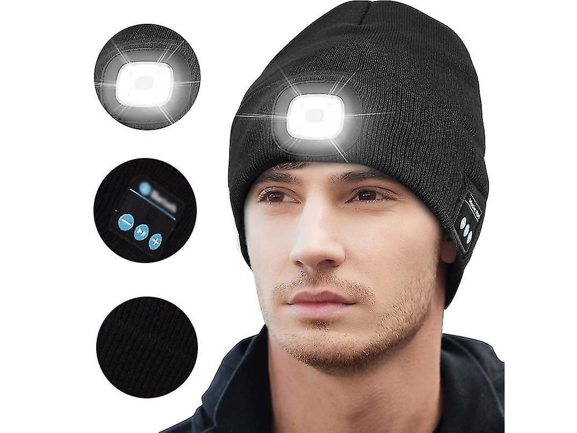 2026-gorro Unisex Con Bluetooth, Parlantes Y Luz Led Para Running, Regalo De Navidad Para Hombres Y Mujeres