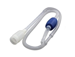 Sifón de limpieza para acuarios, bomba manual de 160 cm, tubo rígido, fácil cambio de agua.