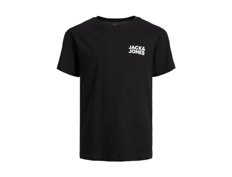 T-shirts JACK & JONES Niño (10 Anos - Negro)