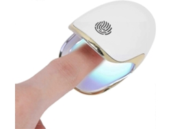 Lámpara secadora de uñas LED UV mini GOKOCO para un dedo, secador de uñas de gel pequeño y portátil