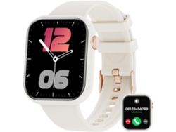 Chennnls Reloj Inteligente Rastreadores De Ejercicios Con Pantalla De 1,83 Pulgadas - Blanco