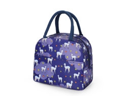 Bolsa Térmica Para Almuerzo Con Diseño De Dibujos Animados De Alpaca, Ideal Para Picnic, Viajes Y Almacenamiento De Alimentos.