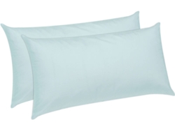 Pack de 2 Almohadas PIKOLIN de Fibra de Aloe Vera Transpirable 90X45Cm) Blanco