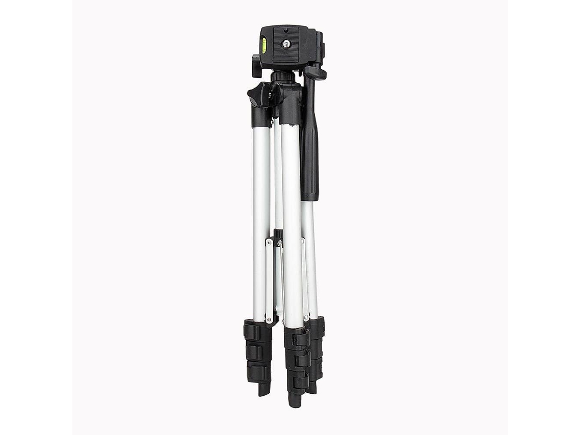 Soporte De Trípode Portátil Ajustable Liviano Con Soporte Para Teléfono Grande