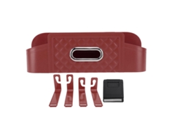 Organizador De Asiento Trasero De Coche, Multifuncional, De Gran Capacidad, Caja De Almacenamiento Para Asiento Trasero, Porta Pañuelos Para Viajes D
