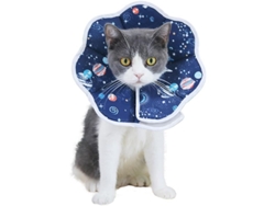 Collar de recuperación ajustable para mascotas postoperatorias, collar antilamido suave y portátil | Sin marca