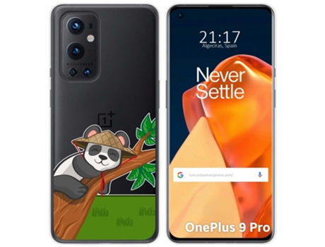 Carcasa OnePlus 9 Pro 5G TUMUNDOSMARTPHONE Dibujos Transparente Multicolor