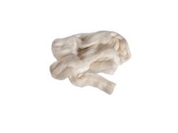 Hilo virgen blanco sin teñir, bolsa de 50 g Rayher