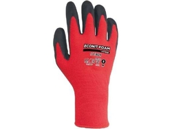 Guantes Nylon Rojo/Negro - T8 H111801/8
