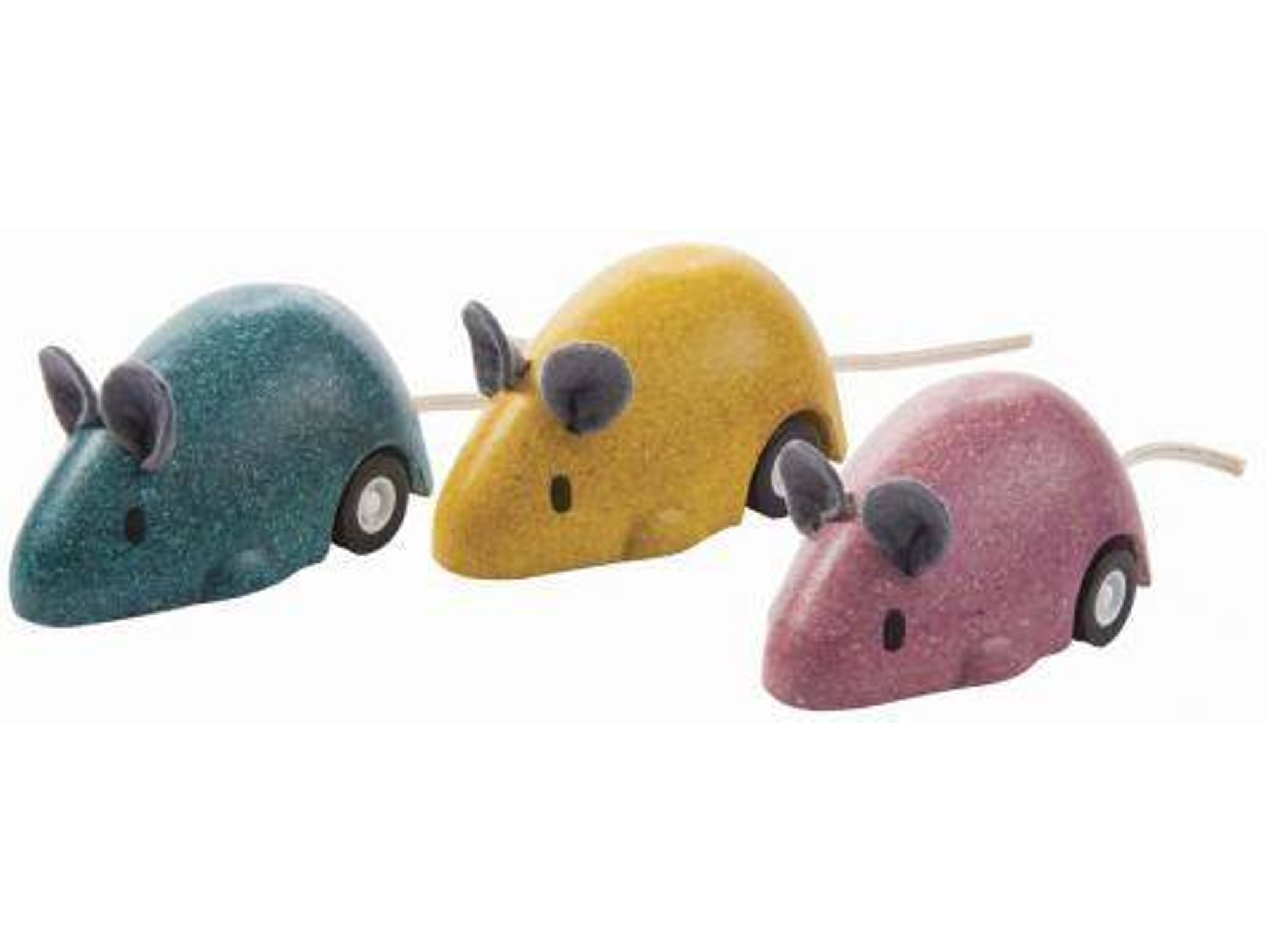 Ratón en Movimiento PLAN TOYS Madera