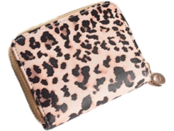 Cartera de piel para mujer con estampado de leopardo - Estilo 3