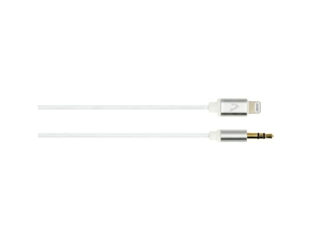 Cable de Áudio AVINITY Mini-Jack Estéreo Macho de 3,5 Mm Lightning 1,0 M Multicolorido