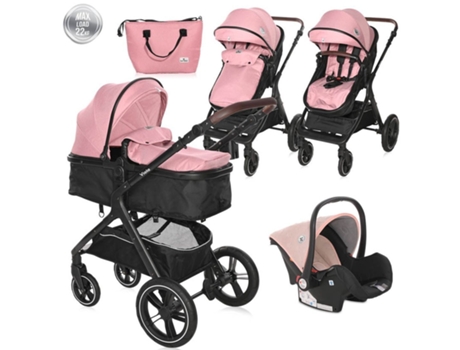 Carrito de Bebé LORELLI Viola Trio Pink