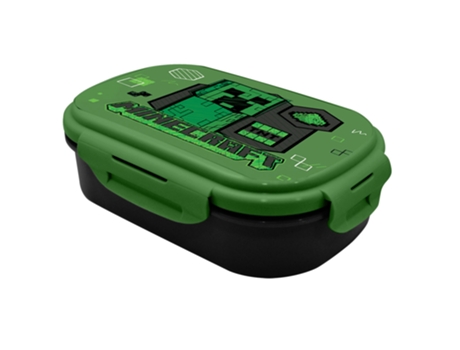 Caja para Almuerzo MINECRAFT 2024 22X16X7Cm