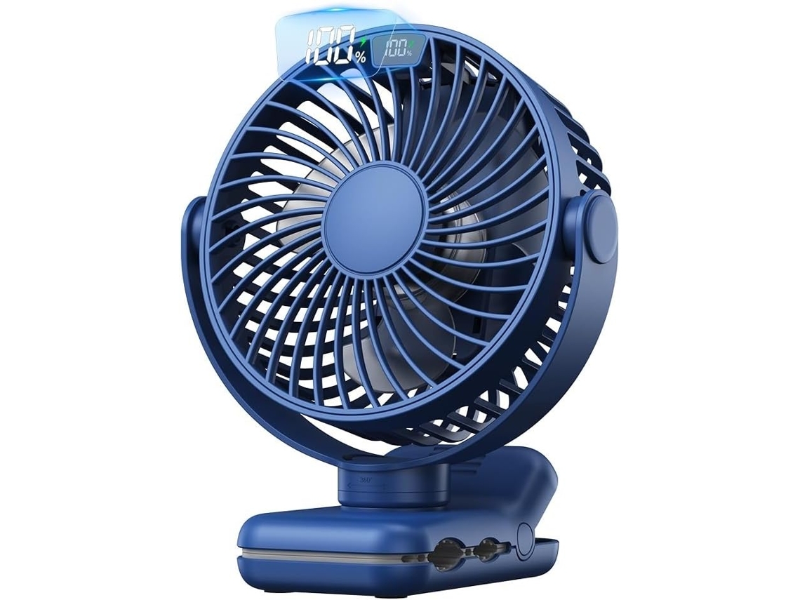 Ventilador de escritorio portátil USB de 3 m para uso doméstico y en exteriores.