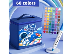 Rotuladores De Pintura Acrílica Para Niños, Rotuladores De Dibujo Diy, 60 Colores (astronauta) Digitallab