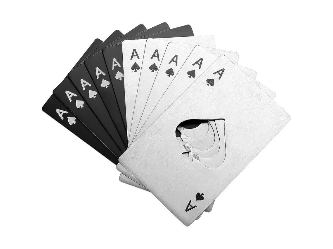 Juego de abrelatas Ace of Picas, 10 piezas, sin marca