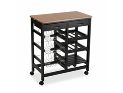 Carrito de Cocina VERSA (Madera MDF - 66 x 37 x 76 cm)