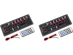 Placa Amplificadora De 2 X 7,4 V Para Baile Cuadrado, Soporte Para Amplificador De Altavoz De 2 X 10 W